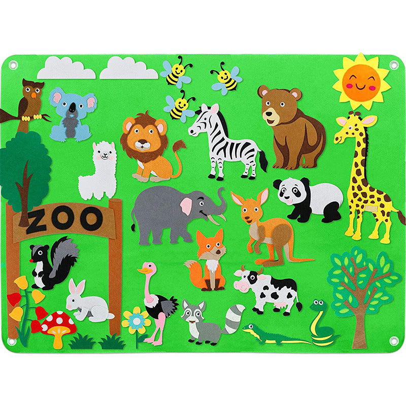 FiloZoo – Kreatives Filzspiel für Kinder – Tiere entdecken & Fantasie fördern