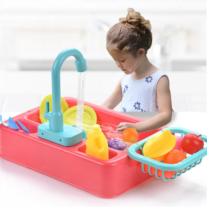 WashFun - Kinder-Spülset mit Wasser – Lernspiel & Aktiv