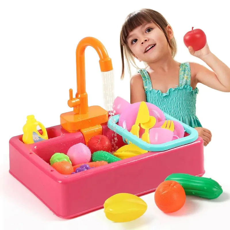 WashFun - Kinder-Spülset mit Wasser – Lernspiel & Aktiv