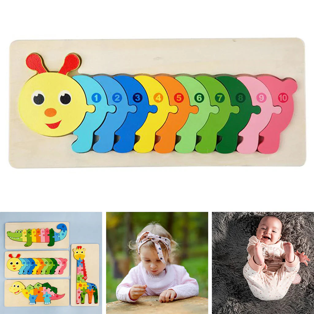 ZooCount - Tier-Puzzle für Kinder – Spielerisch & Lehrreich