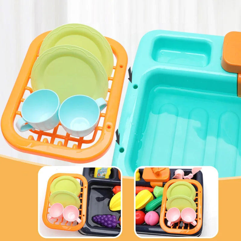 WashFun - Kinder-Spülset mit Wasser – Lernspiel & Aktiv