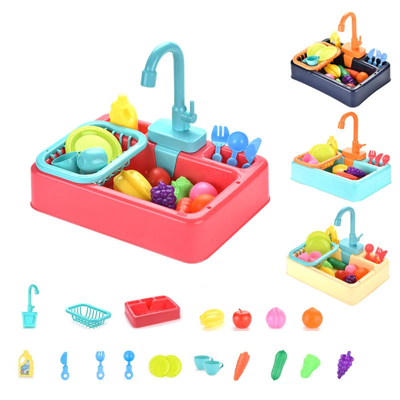 WashFun - Kinder-Spülset mit Wasser – Lernspiel & Aktiv