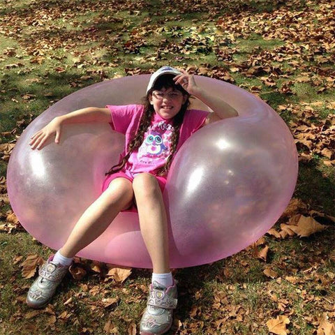 BounziBall – Riesiger Outdoor Bubble-Ball – Robust & Spaßig