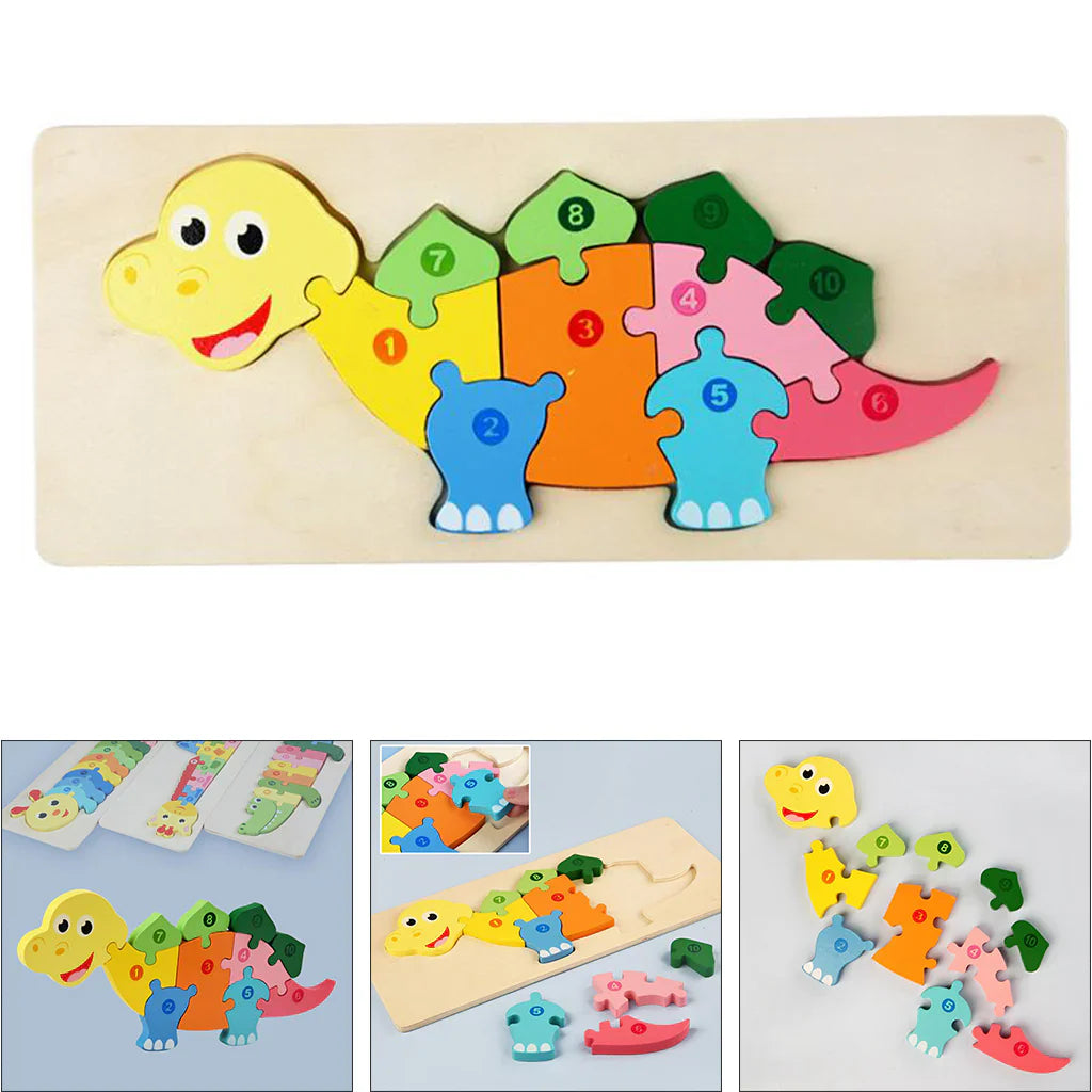 ZooCount - Tier-Puzzle für Kinder – Spielerisch & Lehrreich