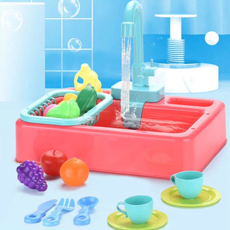 WashFun - Kinder-Spülset mit Wasser – Lernspiel & Aktiv
