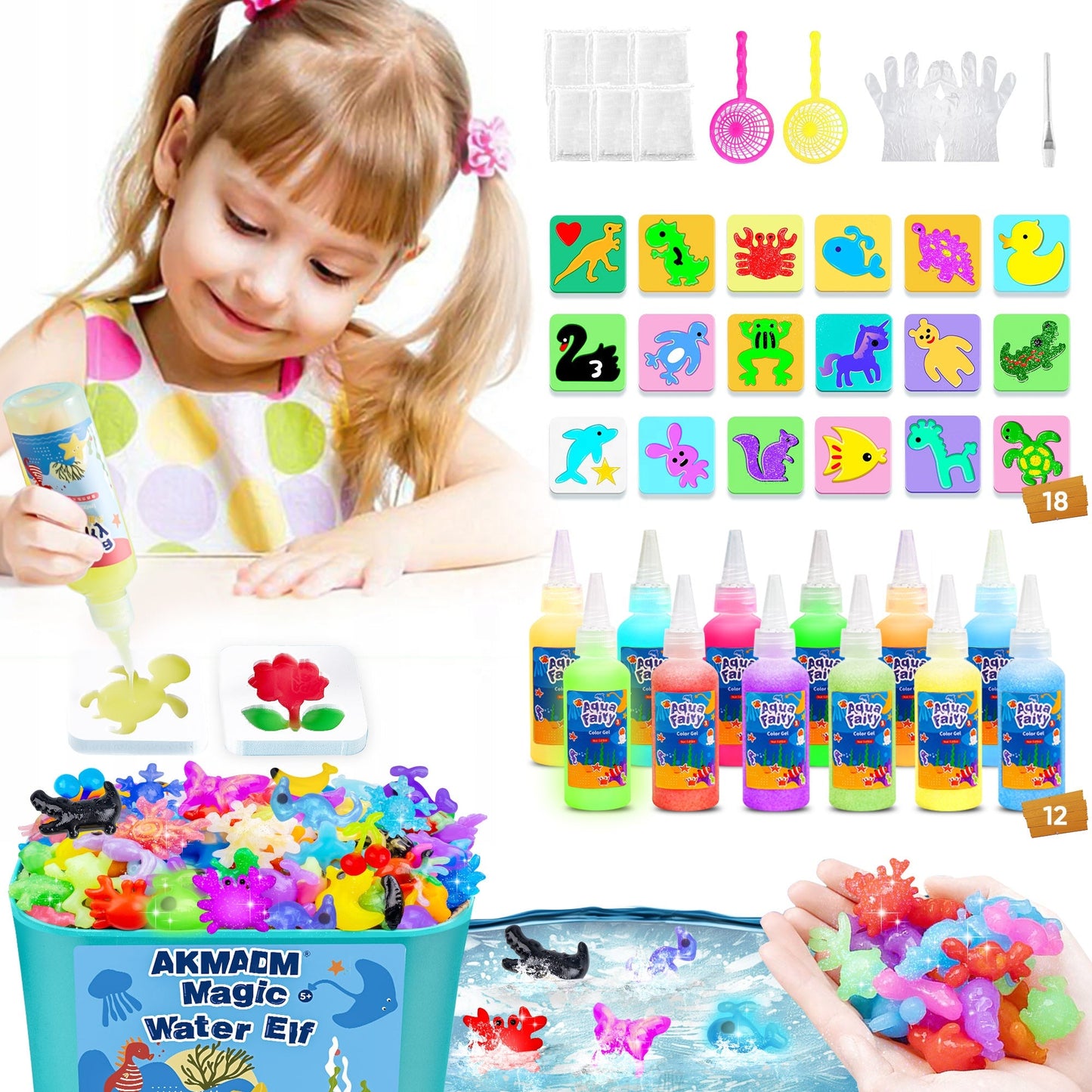 MagicGel - Kreativset für Kinder – Farbenfroh & Lernspaß