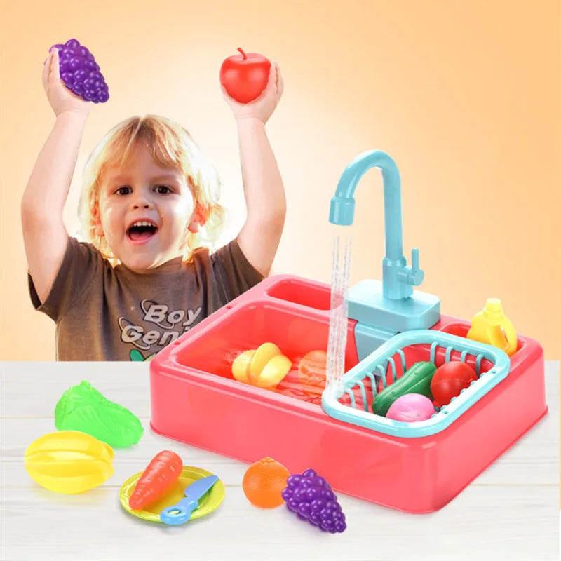 WashFun - Kinder-Spülset mit Wasser – Lernspiel & Aktiv