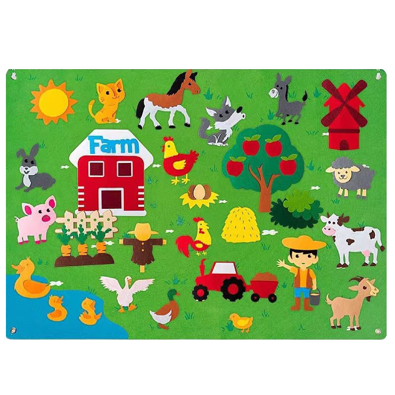 FiloZoo – Kreatives Filzspiel für Kinder – Tiere entdecken & Fantasie fördern