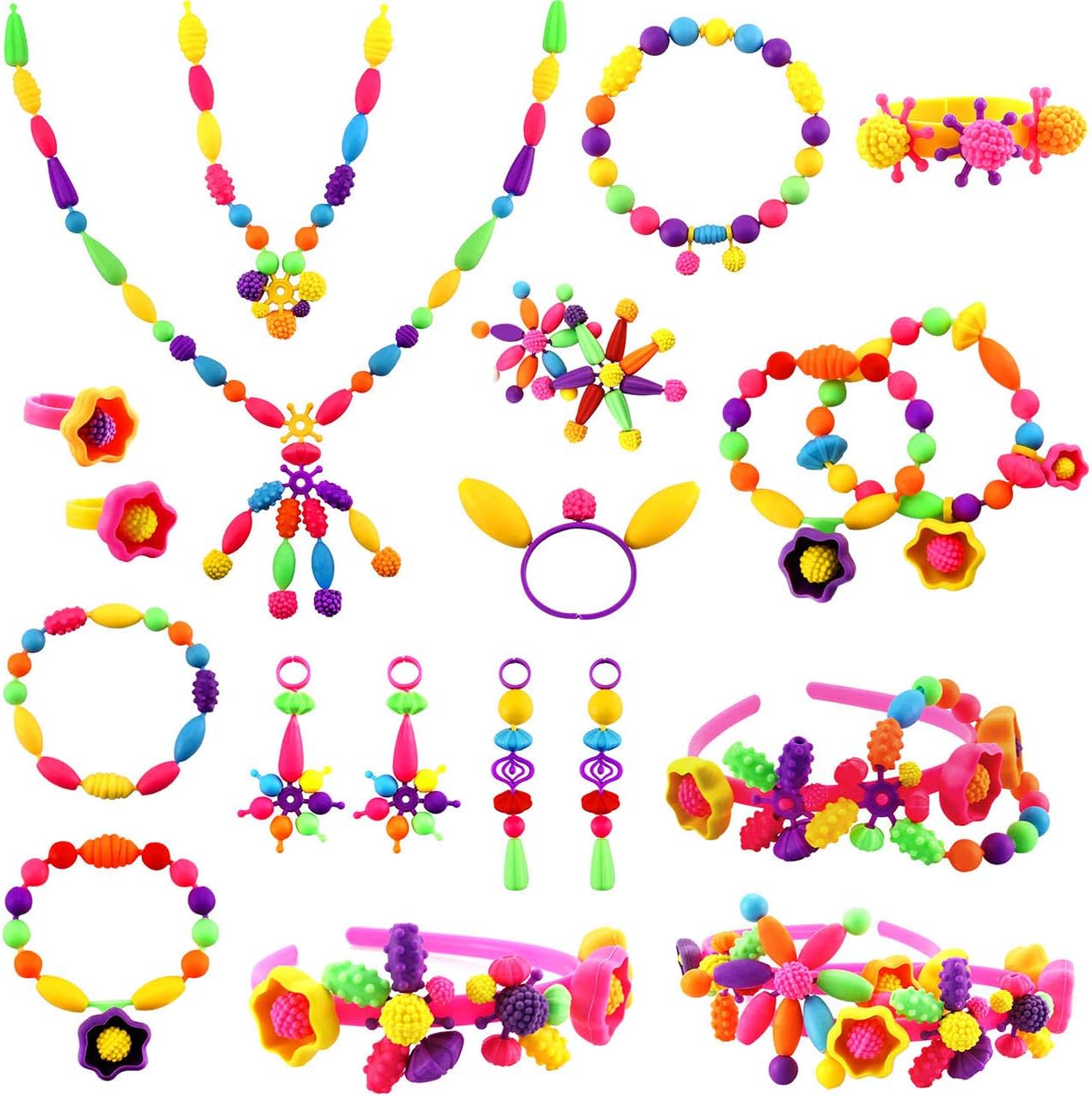 JewelPop – Kreatives Schmuckspiel für Kinder – Farbenfroh & Motorikfördernd