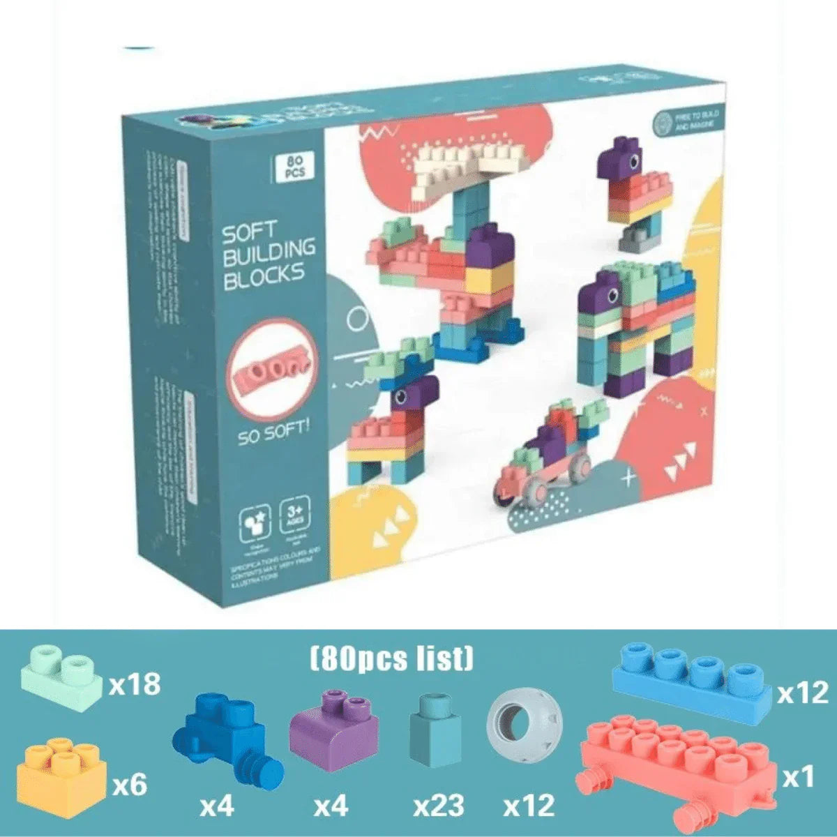 BuildBuddies – Bausteine für Babys – Sicher & Weich