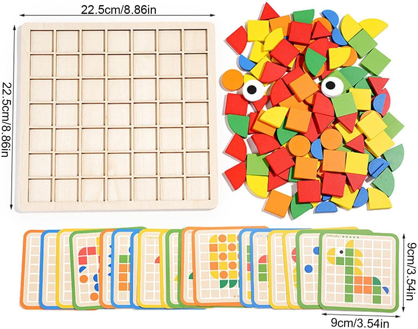 Holzpuzzle – Fördert Kreativität & Feinmotorik – Ideal für Kinder ab 3 Jahren 4