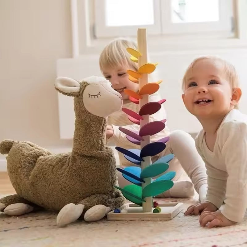 ColorDrop - Regenbogen Turm Spielzeug – Lernspaß & Beruhigend