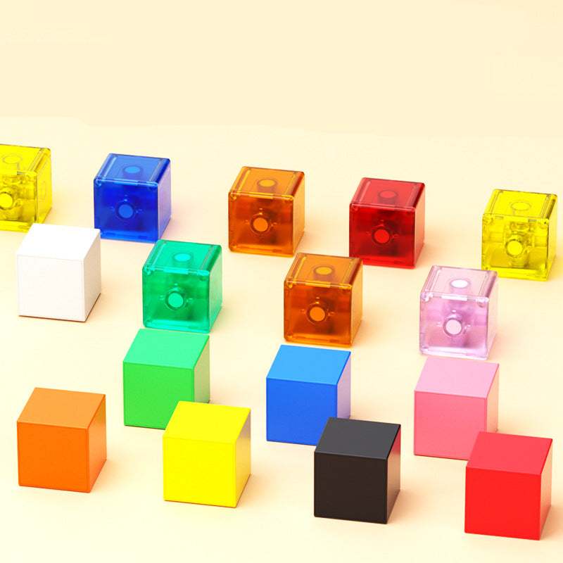 Montessori Magnetwürfel – Kreativ & Sicher – Fördert Feinmotorik und Problemlösungsfähigkeiten 1