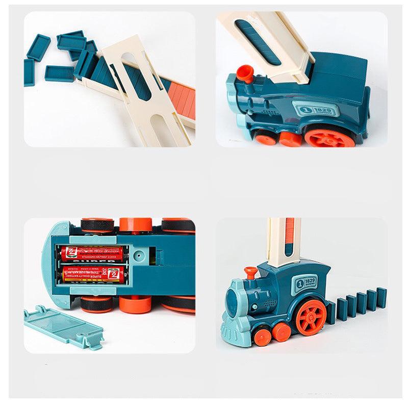 DominoLoco – Automatischer Dominostein-Zug für Kinder