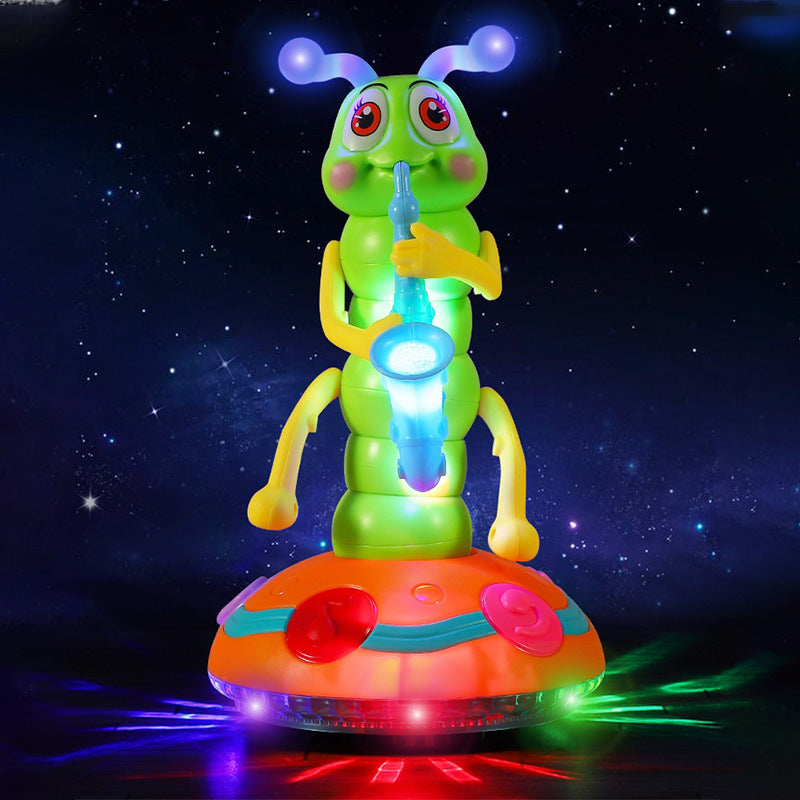 GroovyCater – Musikspielzeug mit Saxophon – Bewegend & Bunt