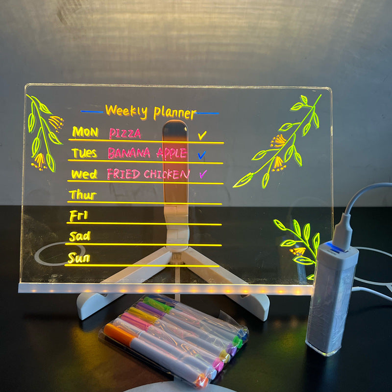 GlowPad – Leuchtendes LED Zeichenbrett für Kinder