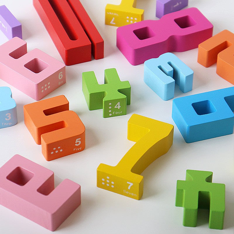 NumbyBlocks – Mathe & Zahlen Lernspiel aus bunten Bausteinen