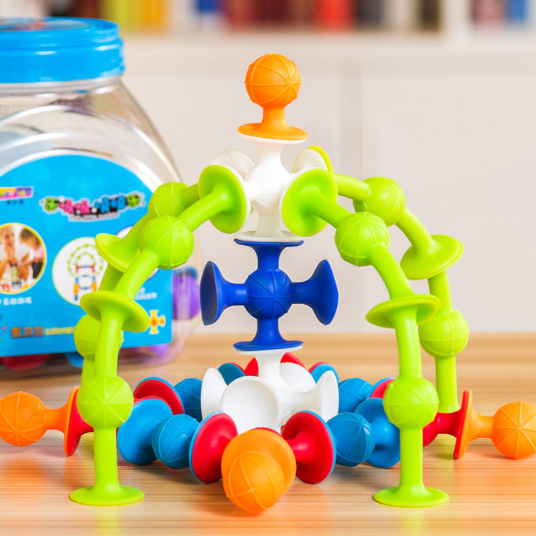 StickBlox - Silikon Bauspielzeug – Lernspaß & Kreativität