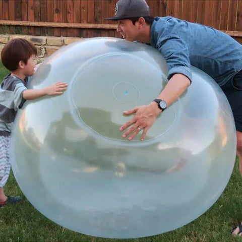 BounziBall – Riesiger Outdoor Bubble-Ball – Robust & Spaßig