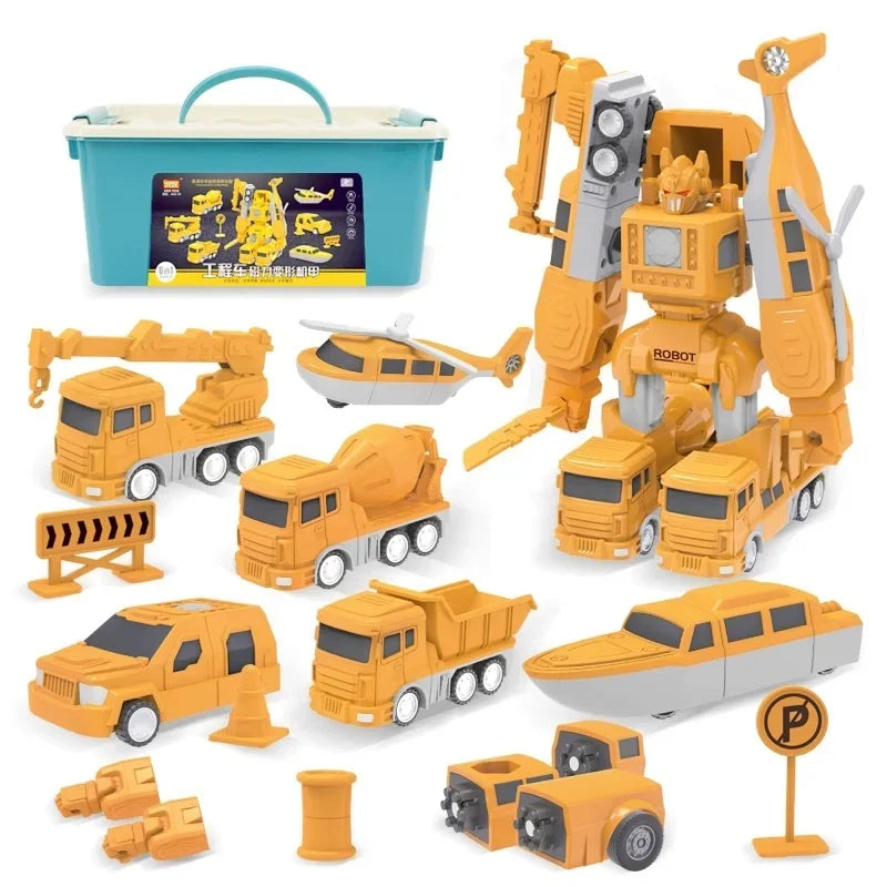 ROBOTRIX | Umbaubares Fahrzeug-Set