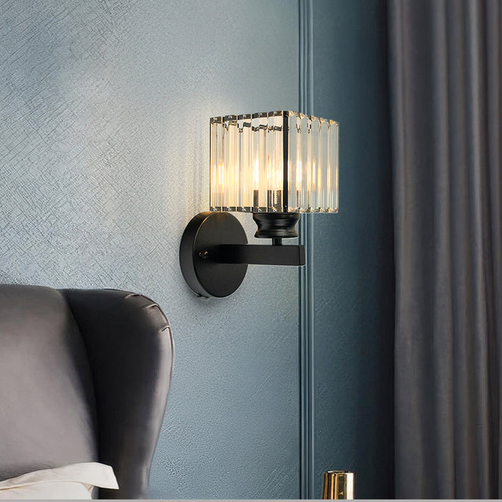 Wandleuchte Kristall modern | Elegante Beleuchtung für Flur & Schlafzimmer