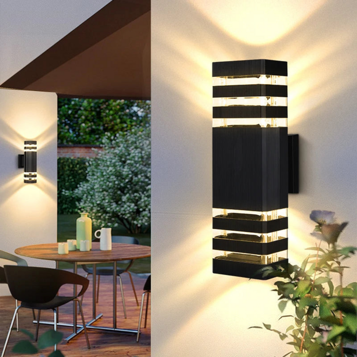 LED Wandleuchte Außen | Moderne Beleuchtung für Garten, Terrasse & Eingang