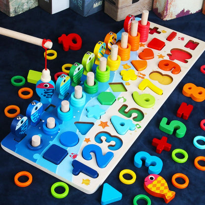 NUMBERFISH | Lernspielzeug aus Holz