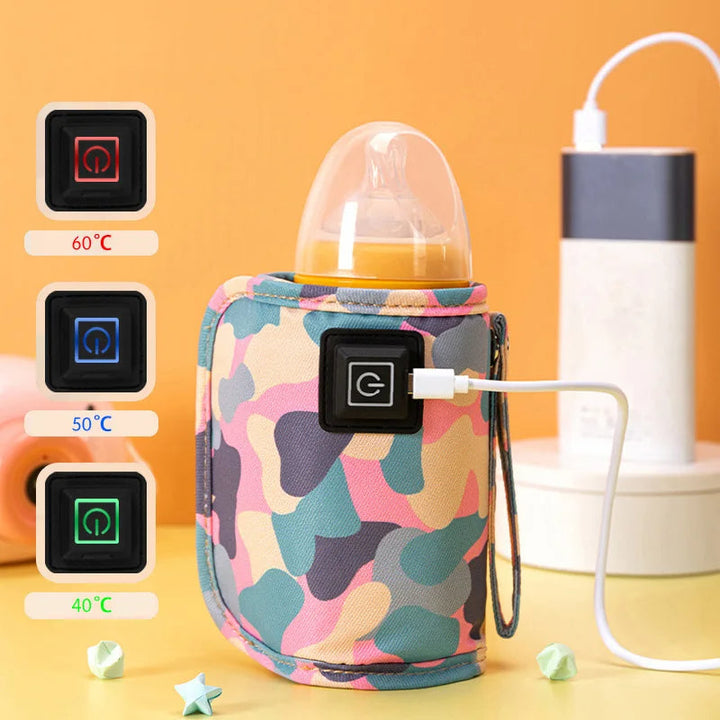 WarmEase - Fläschchenwärmer für Babys – Mobil & Schnell