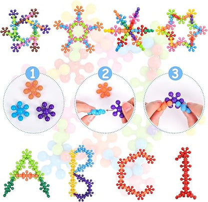 SnowBlox – Kreative Steckbausteine für Kinder – Lernspaß & Fantasie