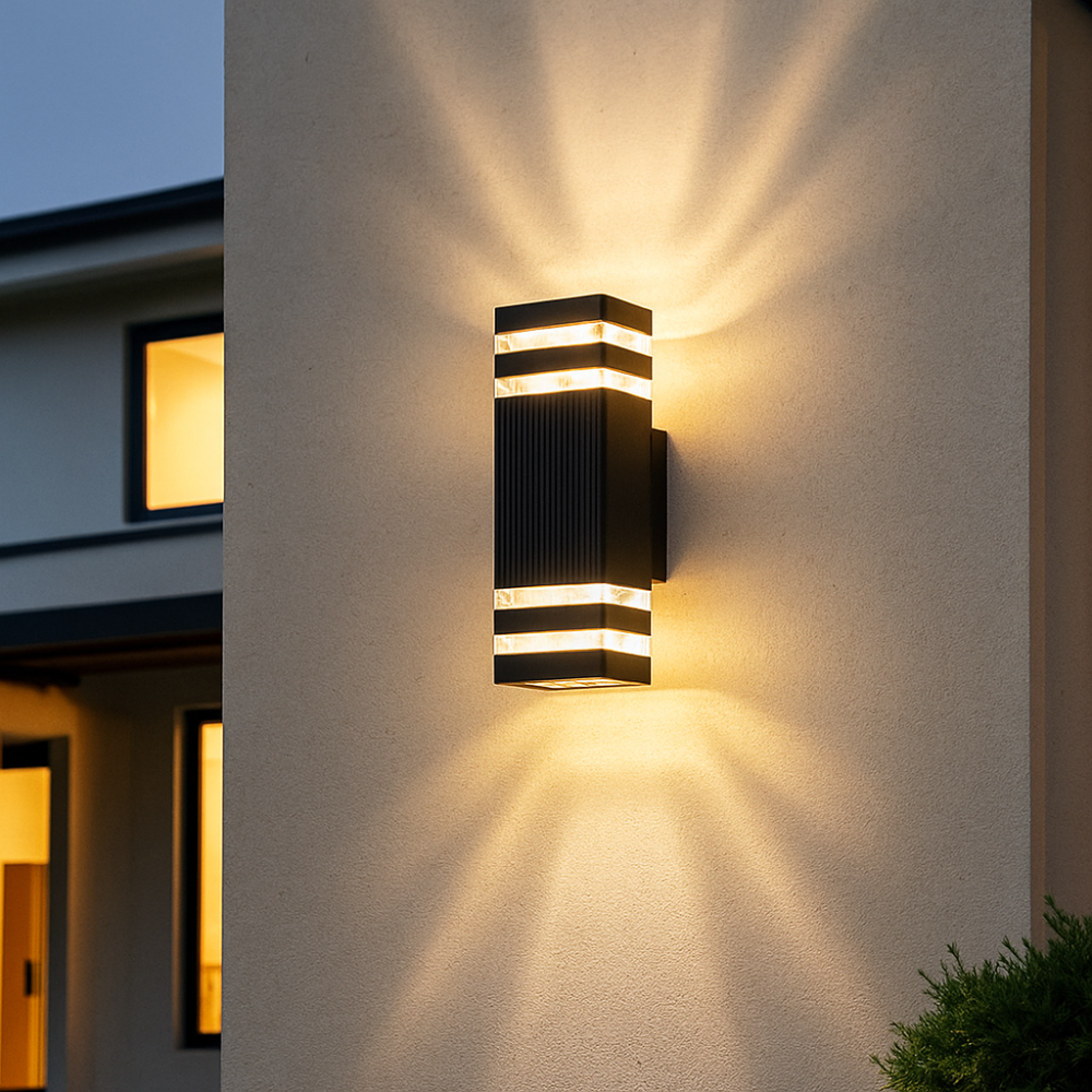 LED Wandleuchte Außen | Moderne Beleuchtung für Garten, Terrasse & Eingang