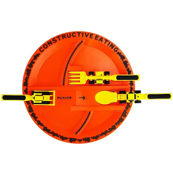 DiggerDish - Kindergeschirr Set – Spielerisch & Bauwagenstark