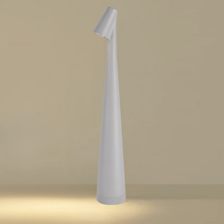 LED-Stehleuchte modern | Minimalistisches 3-Farben-Licht mit Akku