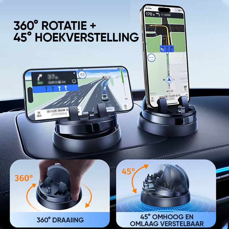 360° Drehbare Handyhalterung fürs Auto - GripPro