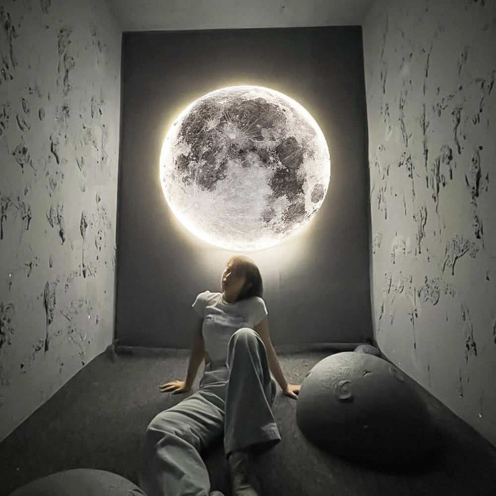3D LED Lampe – Realistisches Design für Entspannte Atmosphäre – Ideal für Schlafzimmer & Wohnräume