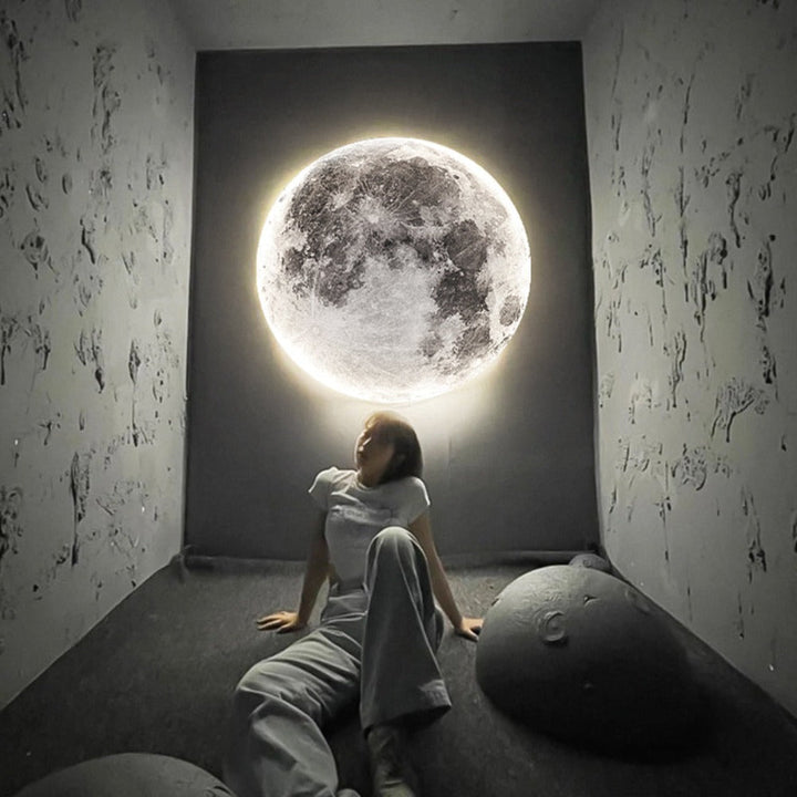 3D LED Lampe – Realistisches Design für Entspannte Atmosphäre – Ideal für Schlafzimmer & Wohnräume