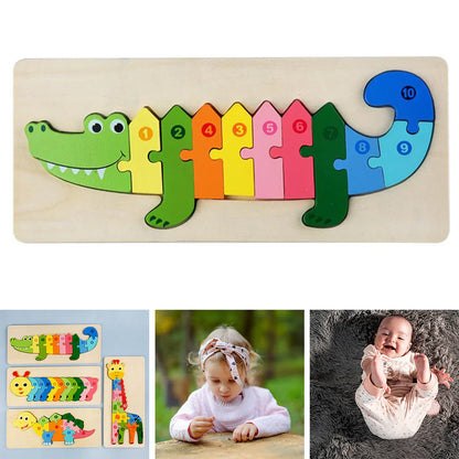 ZooCount - Tier-Puzzle für Kinder – Spielerisch & Lehrreich