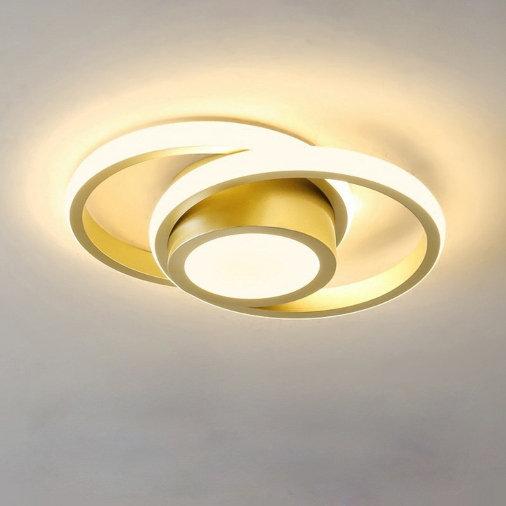 LED-Deckenleuchte modern | 3-Farben-Licht für Wohn- & Schlafzimmer