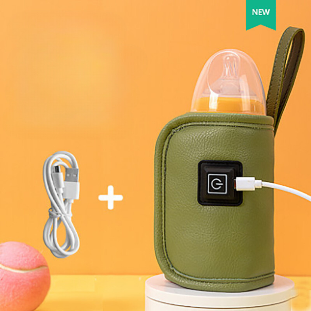 WarmEase - Fläschchenwärmer für Babys – Mobil & Schnell