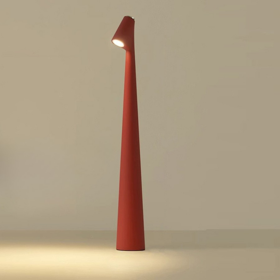 LED-Stehleuchte modern | Minimalistisches 3-Farben-Licht mit Akku