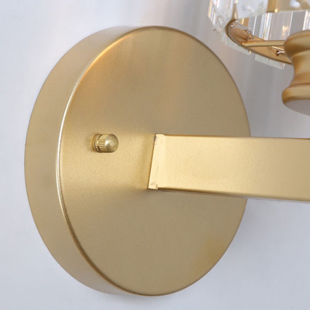 Wandleuchte Kristall modern | Elegante Beleuchtung für Flur & Schlafzimmer