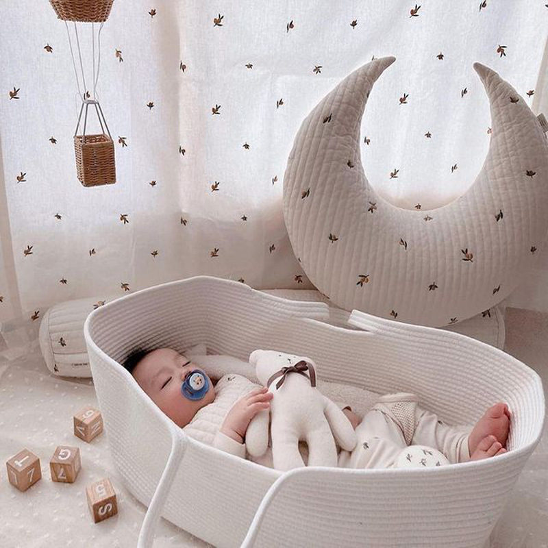 Babykorb – Weich & Atmungsaktiv – Tragbar für Neugeborene bis 6 Monate 6