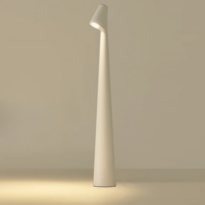 LED-Stehleuchte modern | Minimalistisches 3-Farben-Licht mit Akku