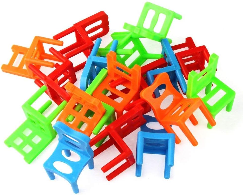 StackSmart - Stuhl-Stapelspiel Für Kinder – Kreativ & Fördert Feinmotorik