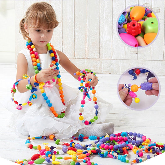 JewelPop – Kreatives Schmuckspiel für Kinder – Farbenfroh & Motorikfördernd
