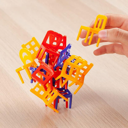 StackSmart - Stuhl-Stapelspiel Für Kinder – Kreativ & Fördert Feinmotorik
