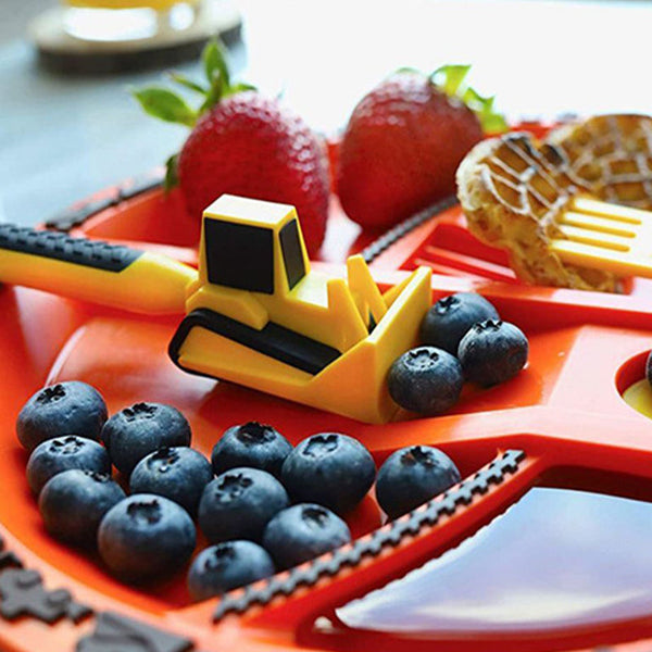 DiggerDish - Kindergeschirr Set – Spielerisch & Bauwagenstark