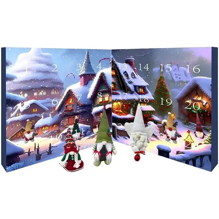 Adventskalender – Charmantes Wichteldesign mit 24 Überraschungen – Festliche Dekoration für Kinder 0