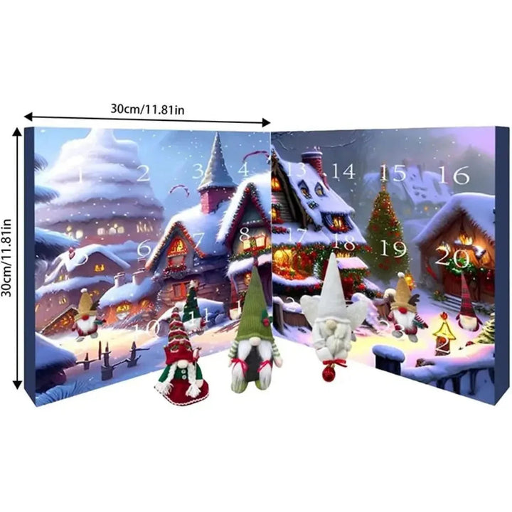 Adventskalender – Charmantes Wichteldesign mit 24 Überraschungen – Festliche Dekoration für Kinder 3