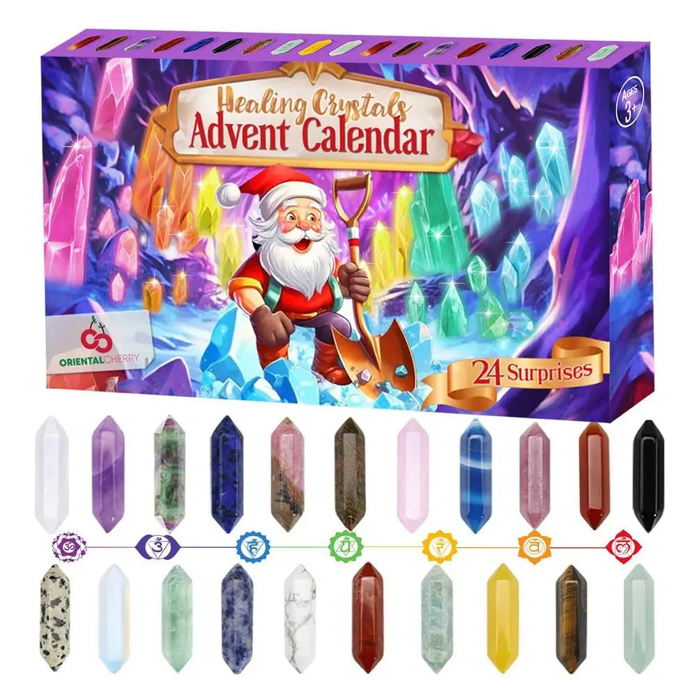 Adventskalender – Elegante Kristallschätze – 24 Tägliche Überraschungen für Weihnachten 0