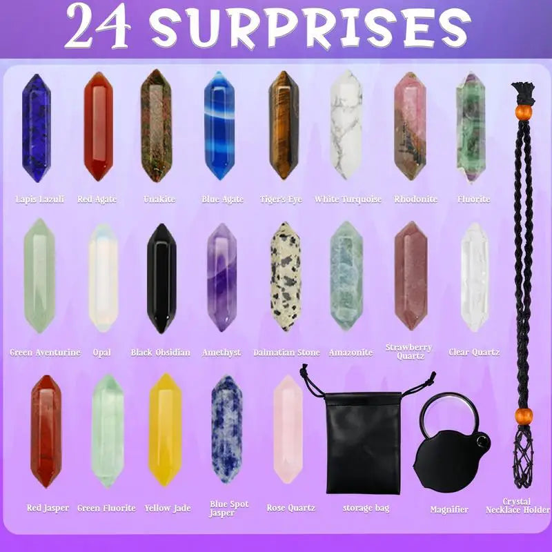 Adventskalender – Elegante Kristallschätze – 24 Tägliche Überraschungen für Weihnachten 3
